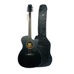 Guitarra Acústica Donner D-105 Negra + Estuche Abullonado