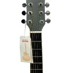 Guitarra Acústica Donner D-105 Negra + Estuche Abullonado