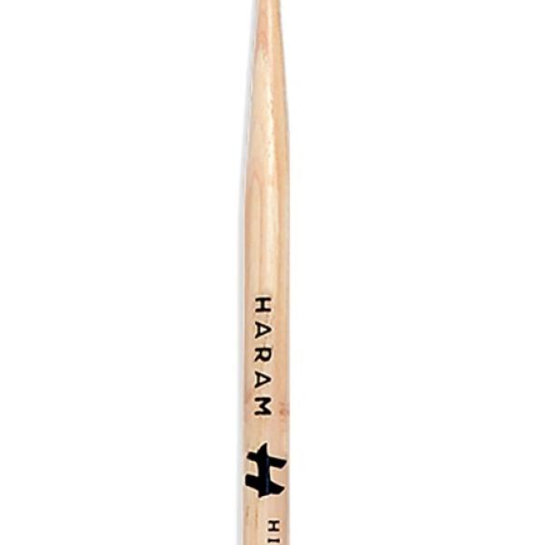 Baquetas Haram Hickory Punta de Madera