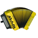 Acordeón Hohner Rey Vallenato 5 Letras