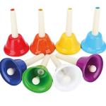 Juego De Campanas De Mano Timbre 8 Notas