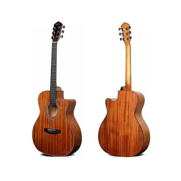 Guitarra Acústica Caravan Music Hs-a2 Cuerdas De Acero