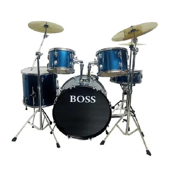 Batería Acústica DM1000 5 Piezas + Platillos + Base + Silla