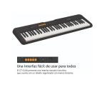 Organeta Casio Ct-s100, 5 Octavas, Con Adaptador + Base
