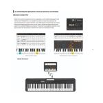 Teclado Organeta Casio Ct-s300 5 Octavas Adaptador + Base