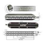 Armónica Cromática Easttop T1248nv – 12 Agujeros Clave De C