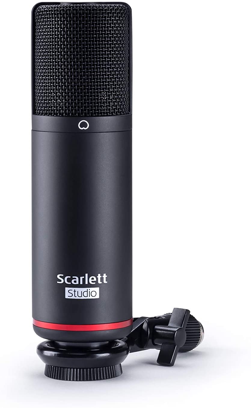 Interfaz de audio Focusrite Scarlett solo para estudios de grabación